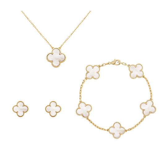 The White Clover Set - Gold