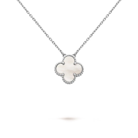 White Clover Necklace - Silver