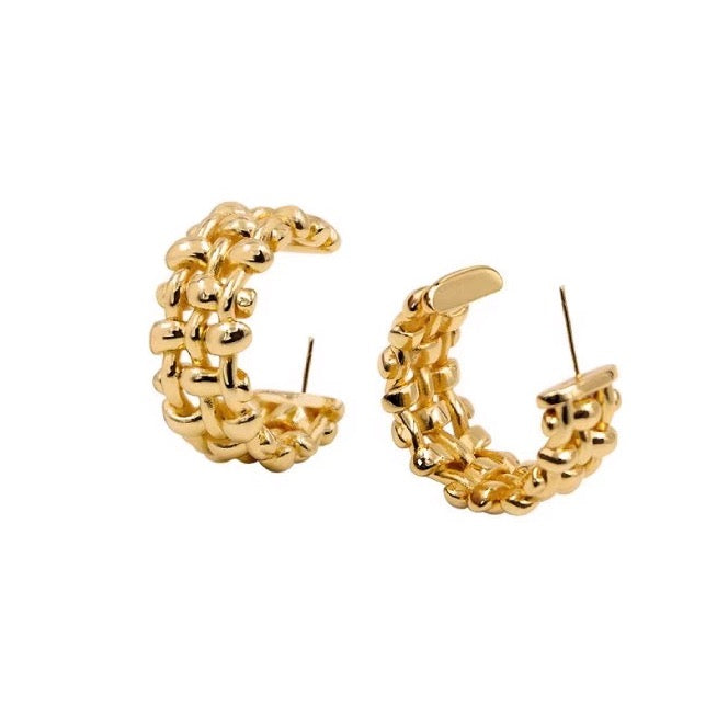 Vista Earrings - Gold